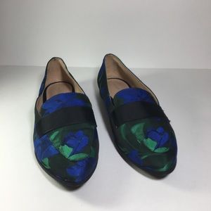 Kelly & katie Floral Dotty Loafers Size 9